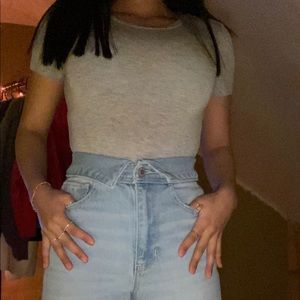 American eagle grey body suit